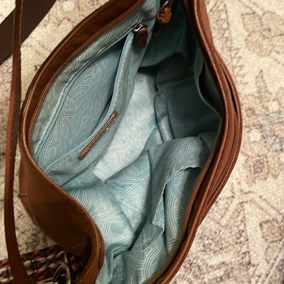 The Sak brown leather hobo bag - Picture 4 of 5